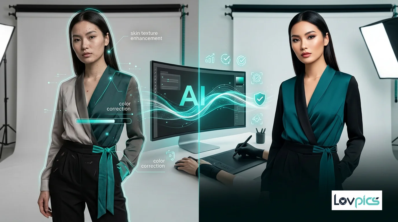 Smart Image Editing for Fashion: AI-Powered Post-Production